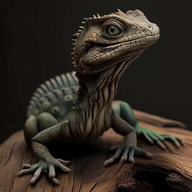 3D model lizard (STL)